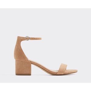SALE Aldo Mellisa 2 Strap Block Heel
